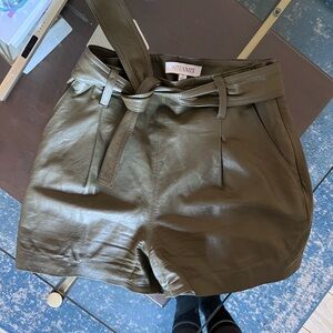 Intermix Olive Green Women's Shorts